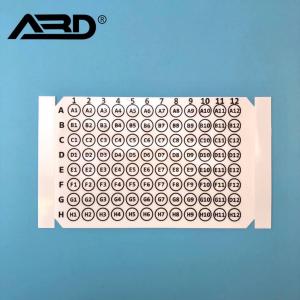 alphanumeric plate seals